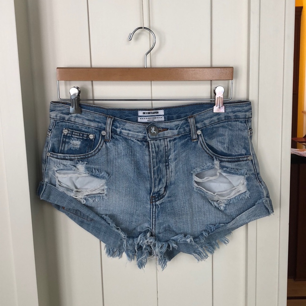 One Teaspoon Denim Shorts